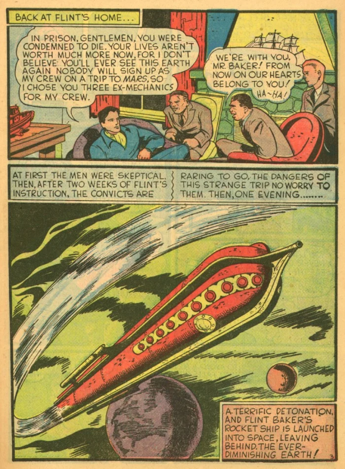 Planet Comics n° 1, page 5, scan d'origine