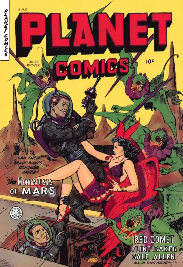 Couverture de Planet Comics n° 69, hiver 1953