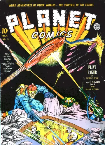 Couverture de Planet Comics n° 3