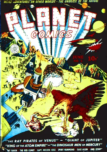 Couverture de Planet Comics n° 6