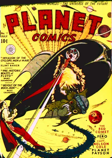 Couverture de Planet Comics n° 7
